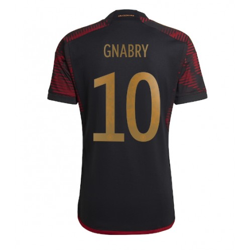 Njemačka Serge Gnabry #10 Gostujuci Dres SP 2022 Kratak Rukavima